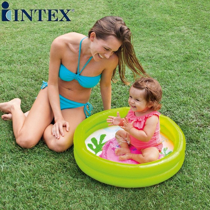 🎇免運+現 充氣游泳池 充氣泳池 家庭游泳池 泳池 INTEX海洋球池 嬰兒充氣游泳池玩具家庭用小水池兒童沙池寶寶洗澡