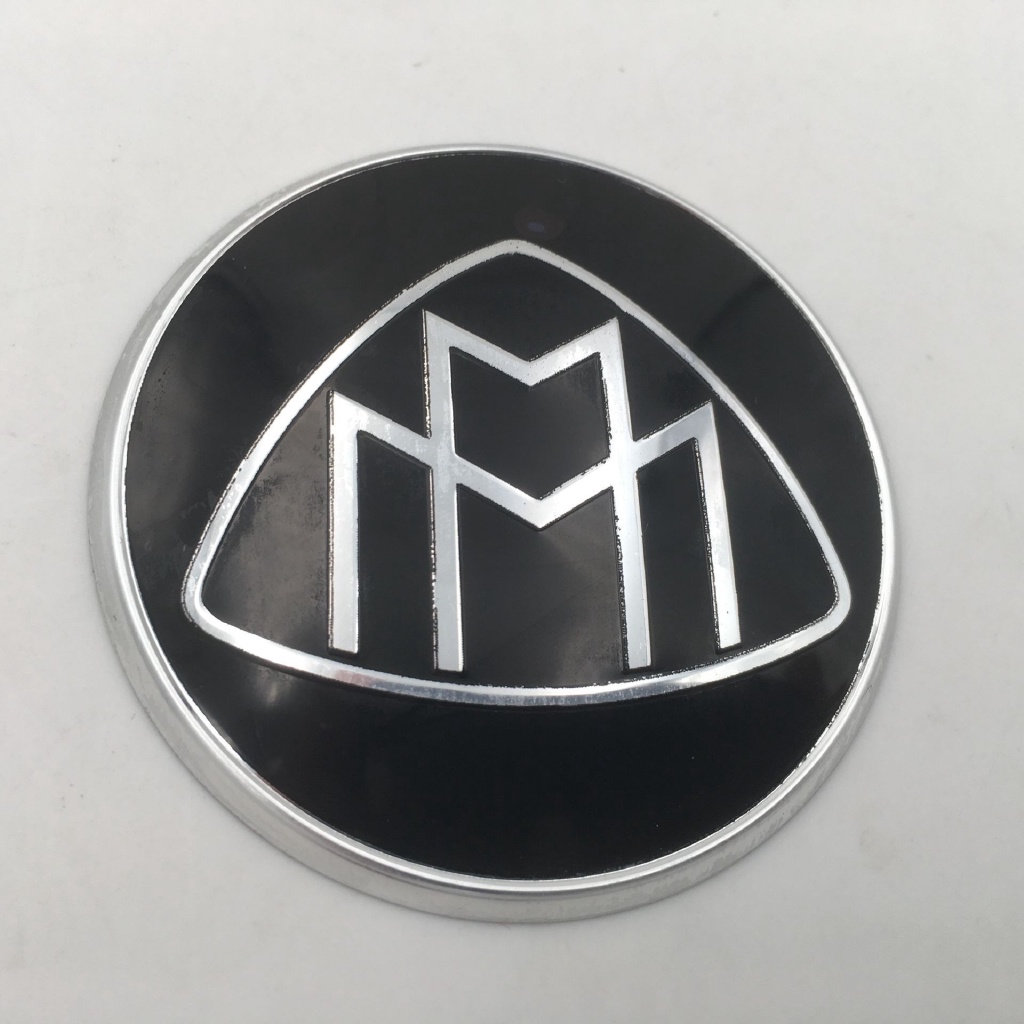 非凡免運‡方向盤標貼 適用Maybach logo Benz新A B C E S級改裝邁巴赫向盤標 GLA/C/E內飾貼