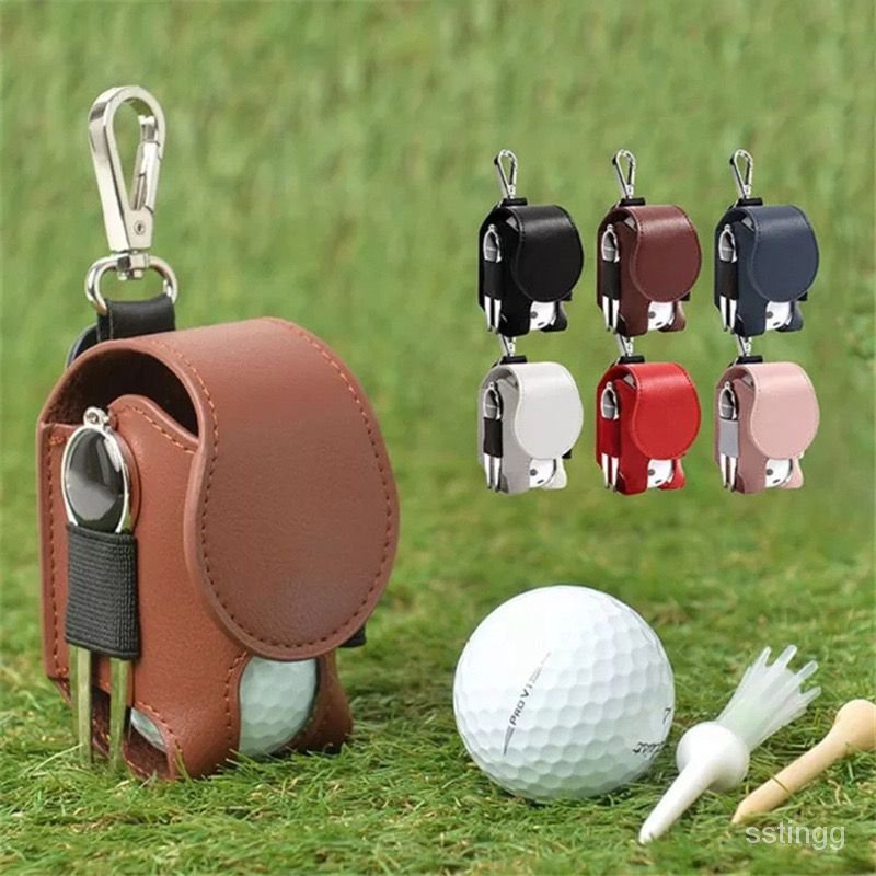 365超惠🚚戶外高爾夫小球袋 掛腰式golf練習球包 迷你高爾夫收納球套腰包