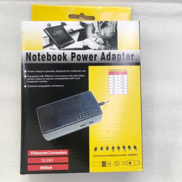 FP-96W Notebook Power Adapter Universal laptop charger
