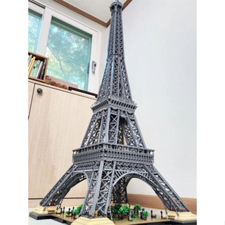 🔥臺灣熱賣🔥兼容樂高巨大型埃艾菲爾巴黎鐵塔高難度男孩係列拚裝模型玩具積木 1KTU