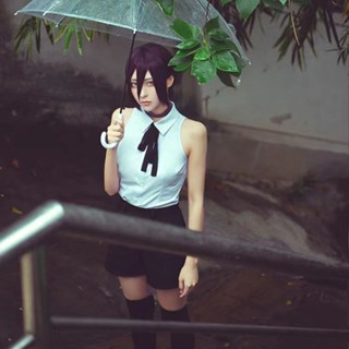 ☂▬№【臺灣熱賣】動漫周邊衣服禮物應援衣服 直發電鋸人cos蕾塞cosplay服裝蕾塞cos服電鋸人cosplay服裝