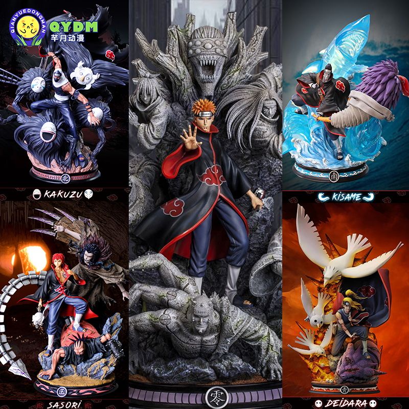 🔥免運爆款🔥火影忍者 手辦CS 曉組織 佩恩 鬼鮫 GK 迪達拉 蝎 角都 鼬 小南 飛段 大型 模型擺件【世順屋】