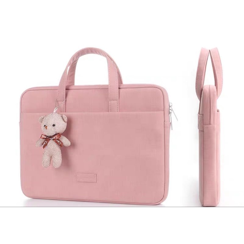 （全新）粉色13.3吋筆電包