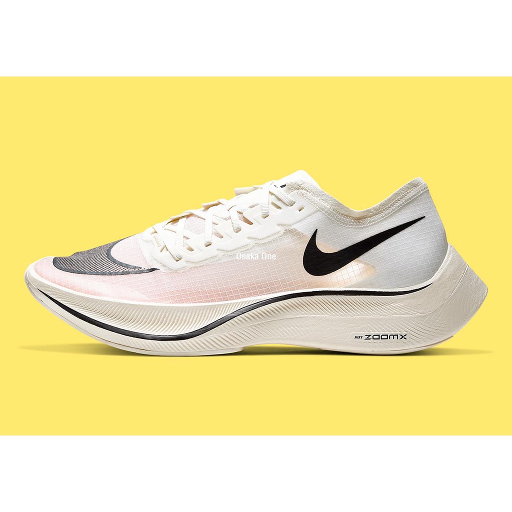 Nike ZoomX Vaporfly NEXT% 白黑 半透明 透氣 輕便跑步鞋 CT9133-100