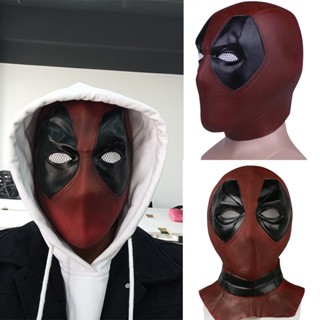 漫威 死侍2 Deadpool 頭盔 面具 萬聖節 表演 cosplay 頭套 影視周邊 面罩 漫威周邊 變裝道具