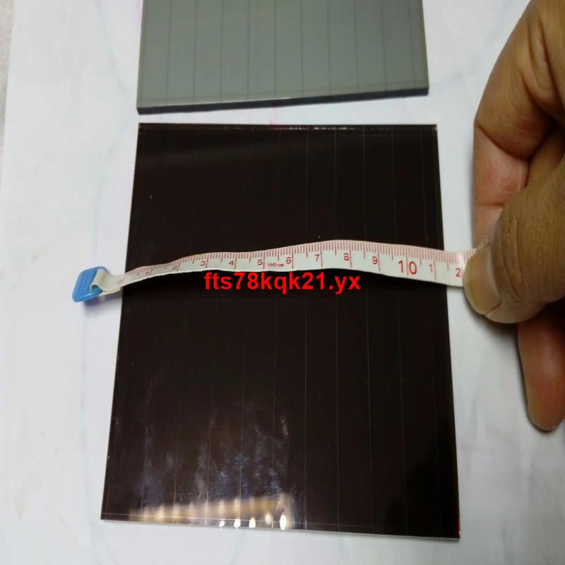【大賣】40ma非晶硅弱光型太陽能電池片光伏發電板太陽能電池板DIY教研