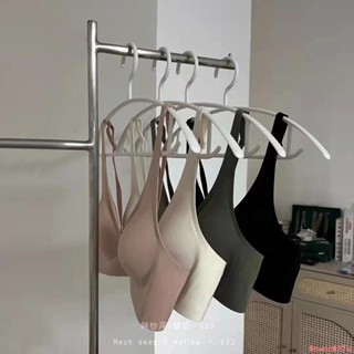 枕邊玩物-無痕網紗深V鏤空集中爆乳調整型內大胸顯小無鋼圈吊帶美背內衣女