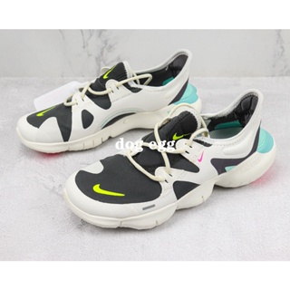 NIKE W FREE RN 5.0 灰藍 運動休閒 赤足 訓練鞋 慢跑鞋 AQ1316-100