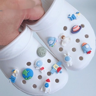 ◆迷人的裝飾◆洞洞鞋鞋扣 宇航員太空人系列（太空梭/衛星/宇航員兔子）Crocs Jibbitz鞋扣 可愛鞋扣