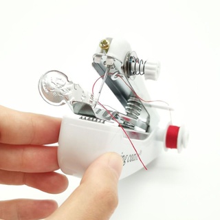 💖便攜式小型迷你手動縫紉機簡易家用多功能手工袖珍手持微型裁縫機
