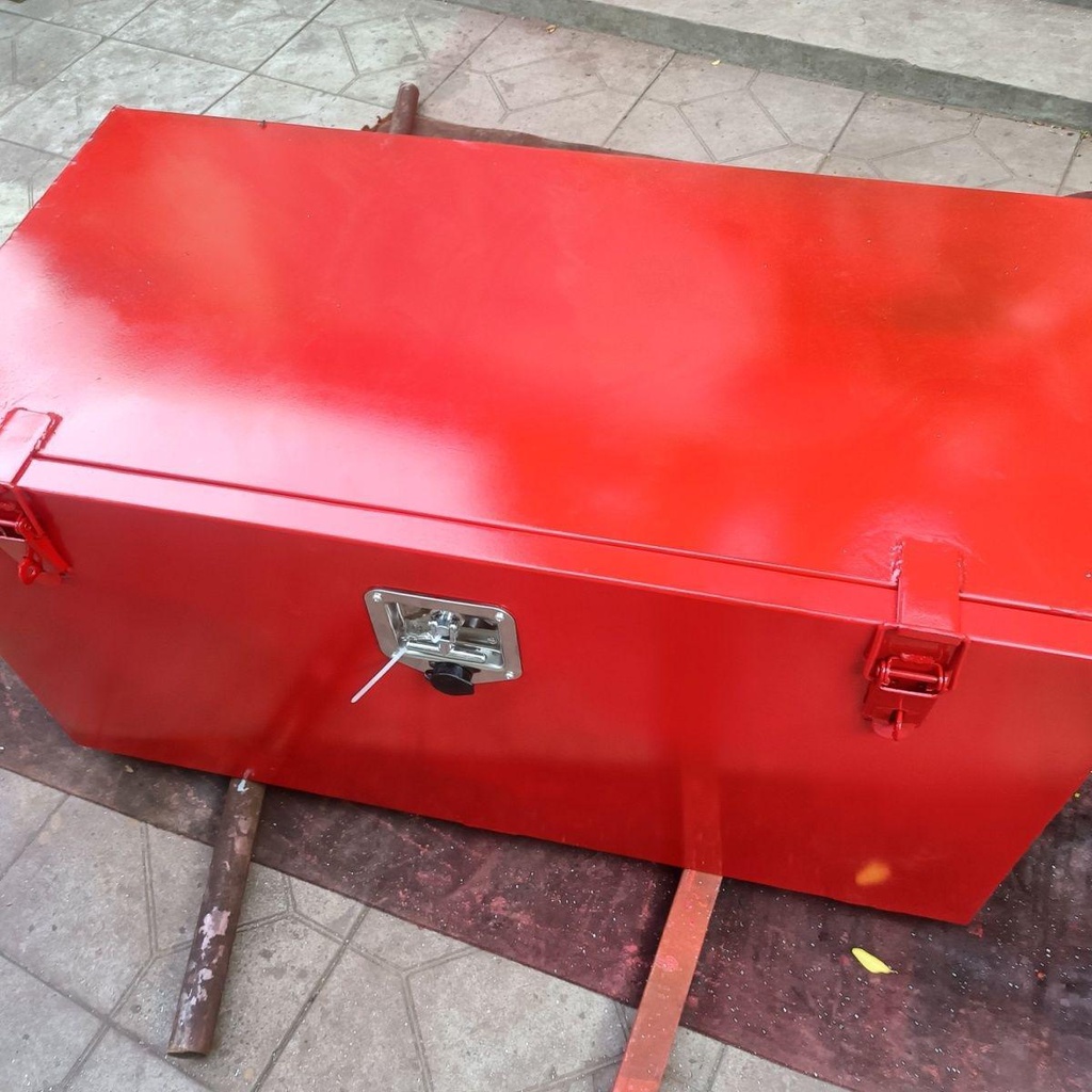 #保固中大型加裝外掛工具箱定做車用儲物箱大空間方型加厚鐵箱防銹