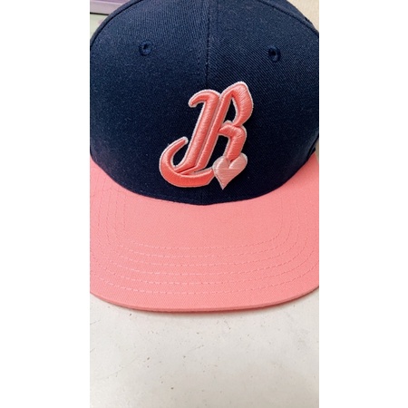 中信兄弟棒球帽～粉紅