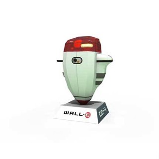 機器人瓦力/機器人總動員之GO-4 紙模型