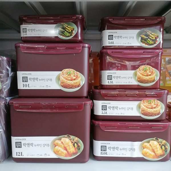 🌟現貨🌟  韓國進口LOCKNLOCK樂扣樂扣冰箱櫃密封醃鹹菜泡菜辣白菜保鮮盒子 （部分尺寸