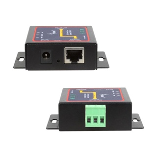 ✾Modbus RTU RS485轉TCP/IP RJ45 Modbustcp串口伺服器 Web管理