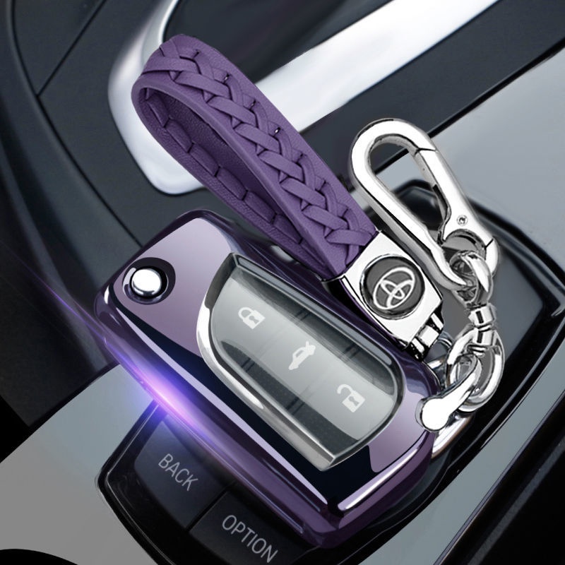 「特價下殺」✓✜Toyota 車鑰匙套Corolla Altis Camry 鑰匙包AVALON HIGHLANDER