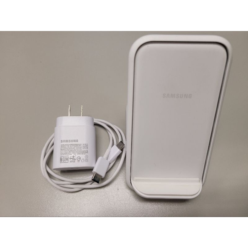 Samsung N5200 原廠 無線充電盤 qi 15w 無線閃充 含原廠25w pd充電頭
