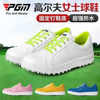 PGM工廠直供 高爾夫球鞋 女款運動休閒鞋 無釘鞋 透氣防水 FIXX