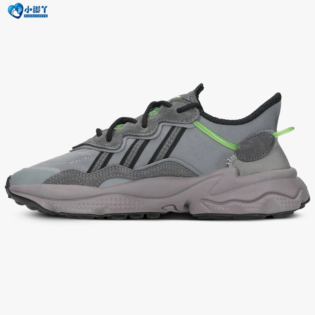 【小腳丫】Adidas OZWEEGO FX5186 網面 灰黑綠 水管鞋 老爹鞋 男女款
