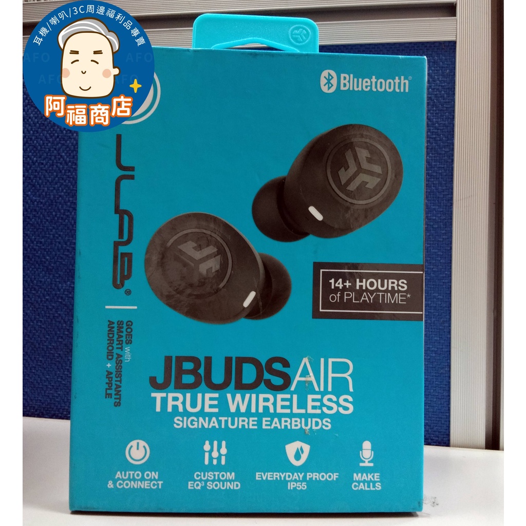 AFO阿福 福利品/展示機/福利新品 JLab JBuds Air 真無線藍牙耳機【贈耳機硬殼收納包】出清 限定