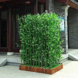 仿真竹子裝飾假竹子隔斷擋墻屏風塑料竹子室內仿真綠植物盆栽裝飾仿真竹子 室內裝飾 屏風 隔斷 人造塑料 假竹子 LTEM