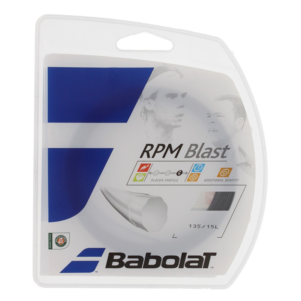 Babolat Rafael Nadal專用線 RPM blast (黑八角) 1.25 黑 [網球線]【偉勁國際體育】