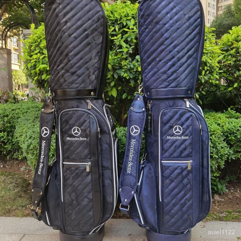 高爾夫球包奔馳Benz尼龍防水衣物包輕便單肩手提包golf球袋球桿包