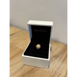 Pandora charms 潘朵拉 串飾 小花 黃