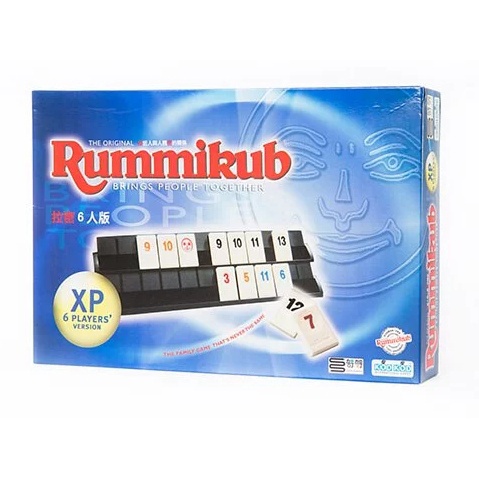 Rummikub 正版授權 拉密 XP 拉密 6人 以色列麻將 旅遊 家庭版【0542020】