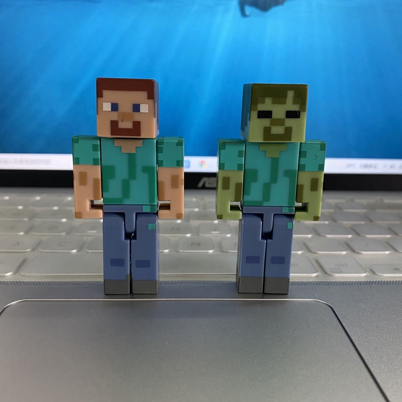 正版袋裝 我的世界模型Minecraft 積木人可動人偶公仔玩具