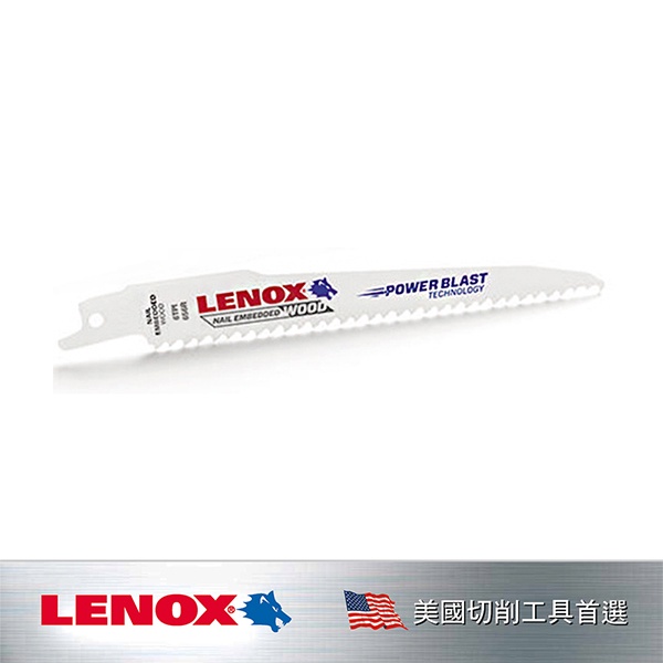 美國 狼牌 LENOX 雙金屬軍刀鋸片  木材切削  LETC20572656R(5pc)