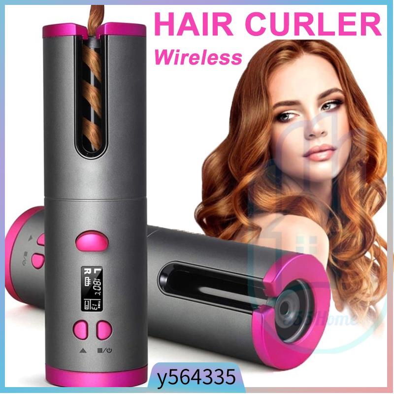 Wireless Hair Curler / Auto Portable Ceramic USB Hair Curler