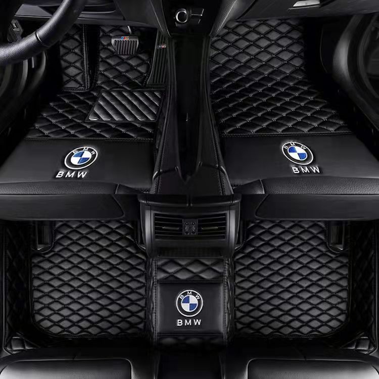 ❤️寶馬(BMW)M1 M2 M3 M4 M5 M6加厚全包圍汽車腳踏墊 車用腳墊汽車地墊 皮革防水 易清洗