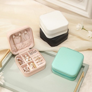 Travel Jewelry Box Double Layers Packaging Display Jewelry S