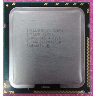 ♨W3670 W3680 W3690 1366 Xeon 1366腳位 支持X58 桌上型cpu➳