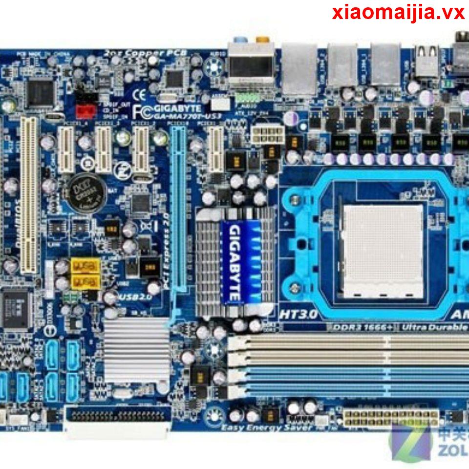 （精良售賣中）技嘉GA-MA770T-D3L/US3/UD3/UD3P am3 ddr3 770臺式機 電腦 主板