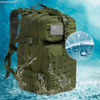 【JO】男士戶外軍用帆布背包戰術運動野營徒步旅行釣魚狩獵包 35L/50L 1000D 尼龍防水揹包