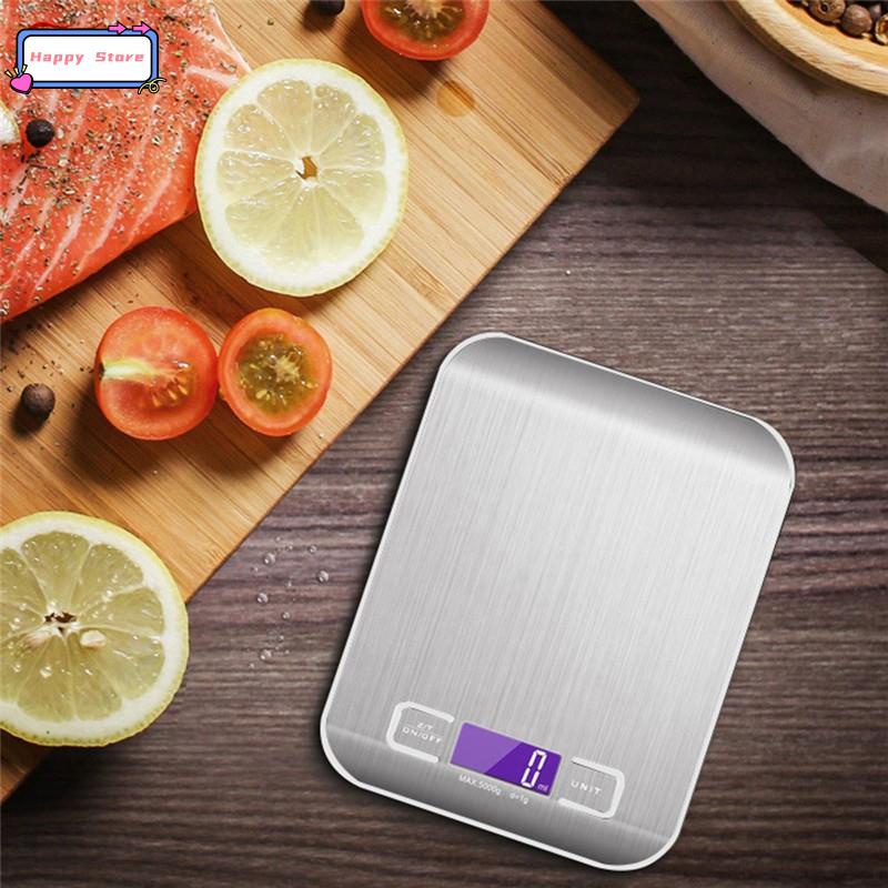 5kg/10kg Stainless Steel Kitchen Scale Electronic Food Scale