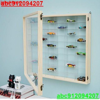 1:64風火輪展示盒多美卡小汽車模型防塵櫃整理架合金小車收納盒 龍騰商貿
