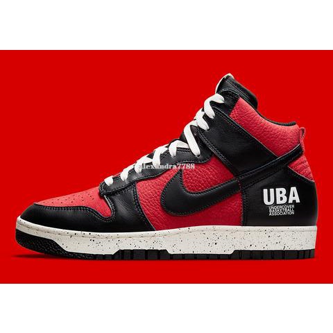 Undercover x Nike Dunk High UBA 黑紅高幫休閒百搭運動鞋 男鞋