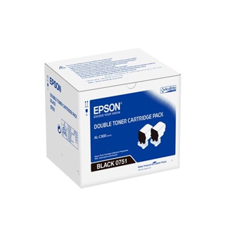 EPSON 愛普生 C13S050751 黑色(雙包)碳粉匣 AL-C300D/DN 雙包裝碳粉 S050751