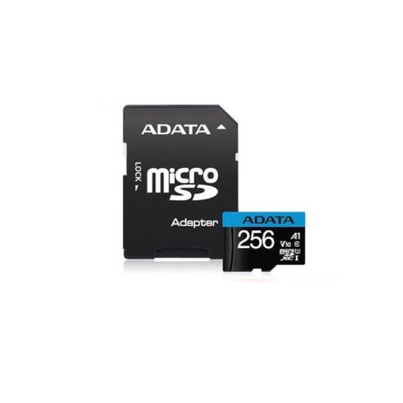 ADATA 威剛 A1 256G MicroSD XC10 U1記憶卡(含轉卡) 墊腳石購物網