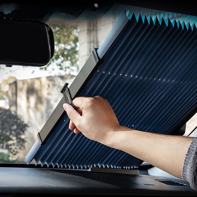 擋風玻璃汽車遮陽罩遮陽罩, 用於擋風玻璃遮陽傘的前後窗遮光罩汽車遮陽板
