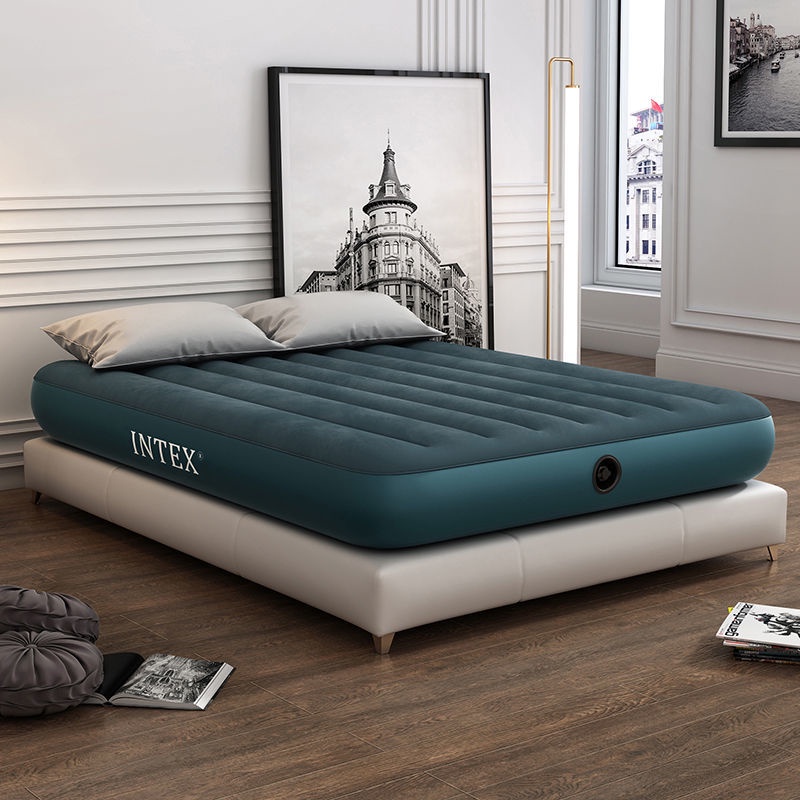 INTEX 充氣床墊 單雙人加厚保暖氣墊床 打地鋪折疊床 床墊 單人床墊 雙人床墊 氣墊床 露營床墊 充氣 充氣睡墊
