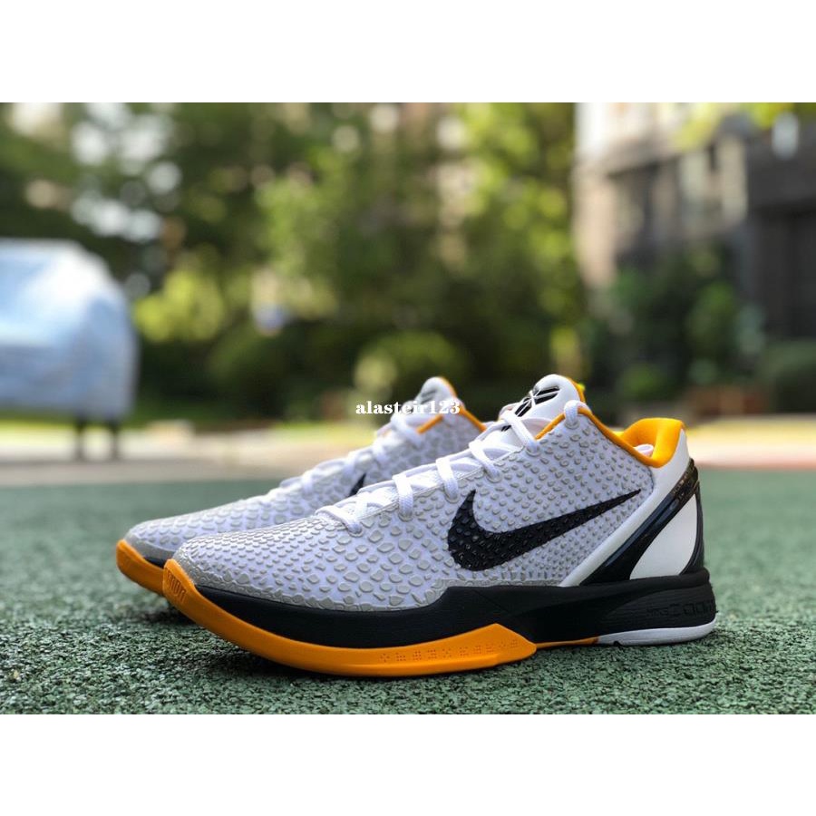 Nike Kobe 6 Protro 湖人 季後賽 白黑黃 實戰 籃球鞋 CW2190-100