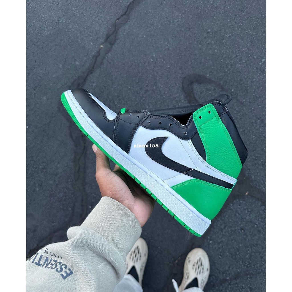 Air Jordan 1 High OG “Lucky Green”黑白綠腳趾高幫 DZ5485-031 籃球鞋