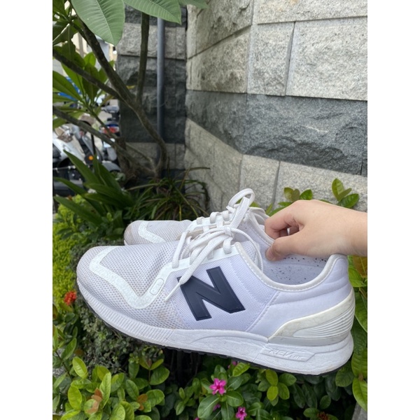 二手鞋👟紐巴倫New Balance 247 網布 NB247 慢跑鞋 黑色 白色 透氣 男鞋