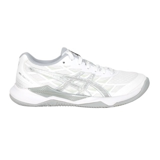 ASICS GEL-TACTIC 12 女排羽球鞋( 排球 羽球 亞瑟士「1072A092-100」 白銀