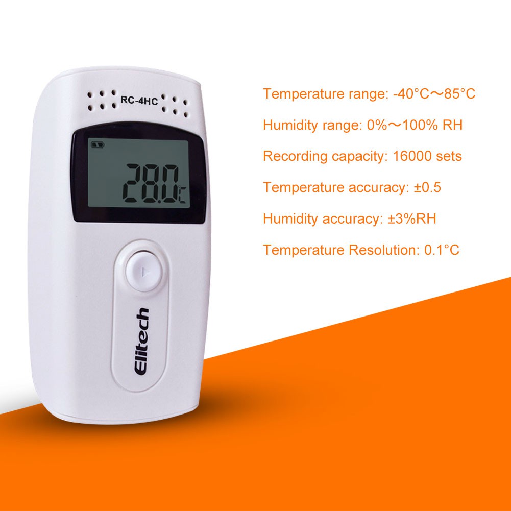 ☚YIERYI USB溫度計 溫度記錄儀 溫度計RC-4HC數據記錄儀 冷